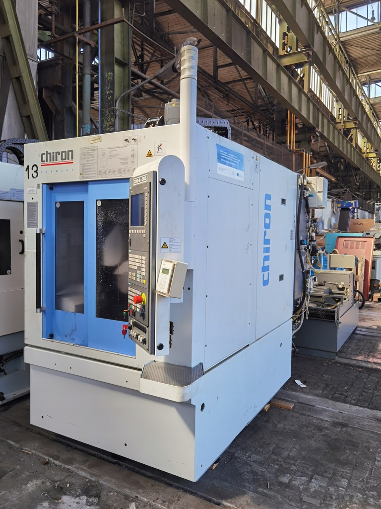 Centrum obróbcze Chiron FZ 12S 2013r Siemens 840D