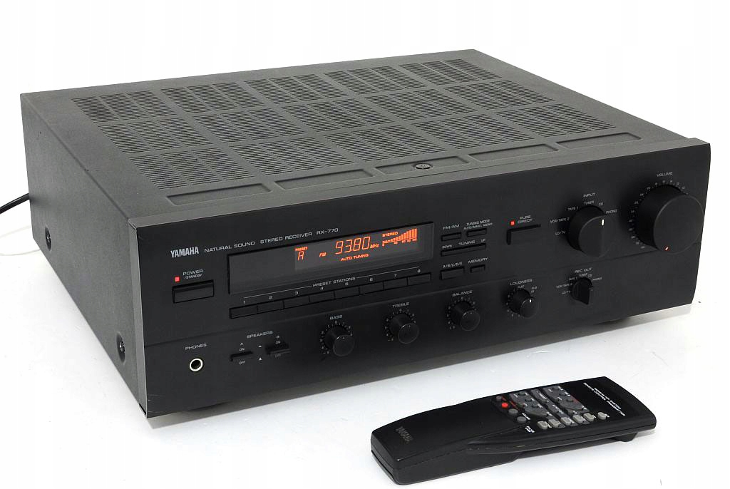 YAMAHA RX770 TOPOWY AMPLITUNER STEREO PILOT ! 12192540647