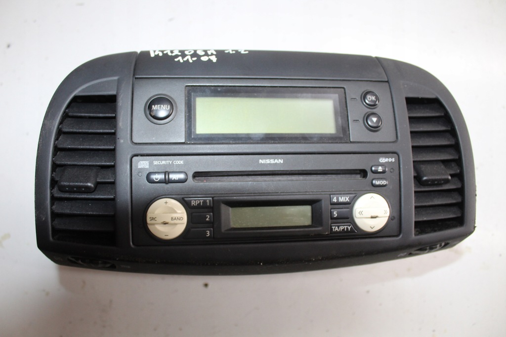 Jak Odblokowac Kod Radio Nissan K12 - Desky