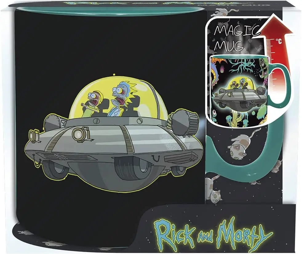 Kubek Termoaktywny - Rick & Morty Spaceship 460ml