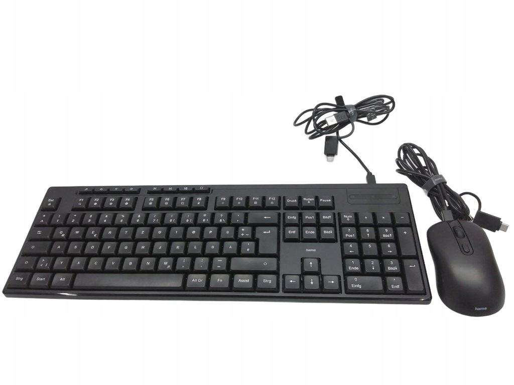 ZESTAW MYSZY I KLAWIATURY HAMA CKM-200