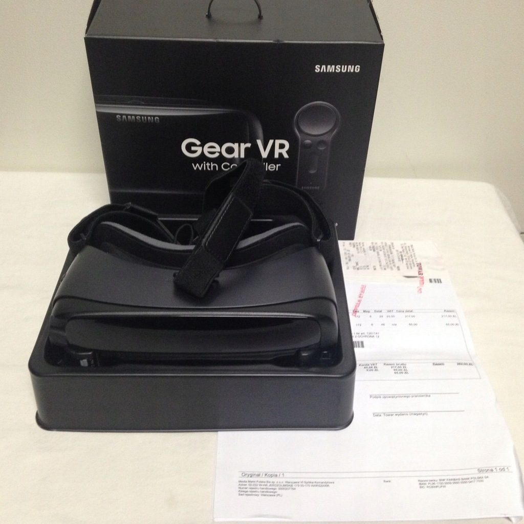 Samsung Gear VR z kontrolerem ideał, gwarancja