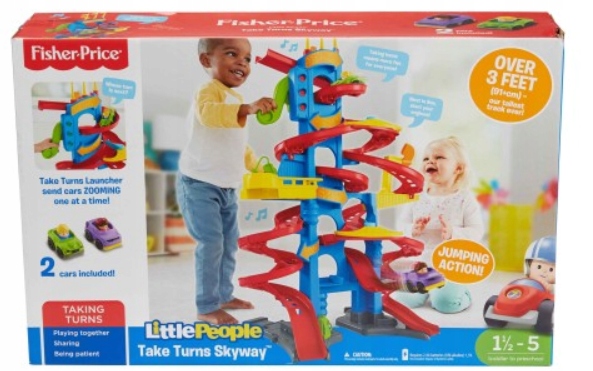 FISHER PRICE LITTLE PEOPLE ZJEŻDŻALNIA TOR FXK59