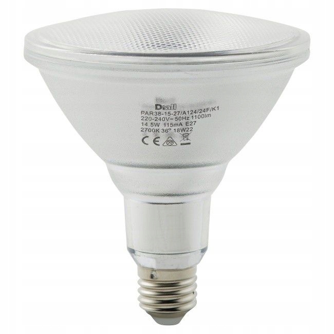 Żarówka LED Diall E27 14,5 W 1100 lm 2700K B/Y