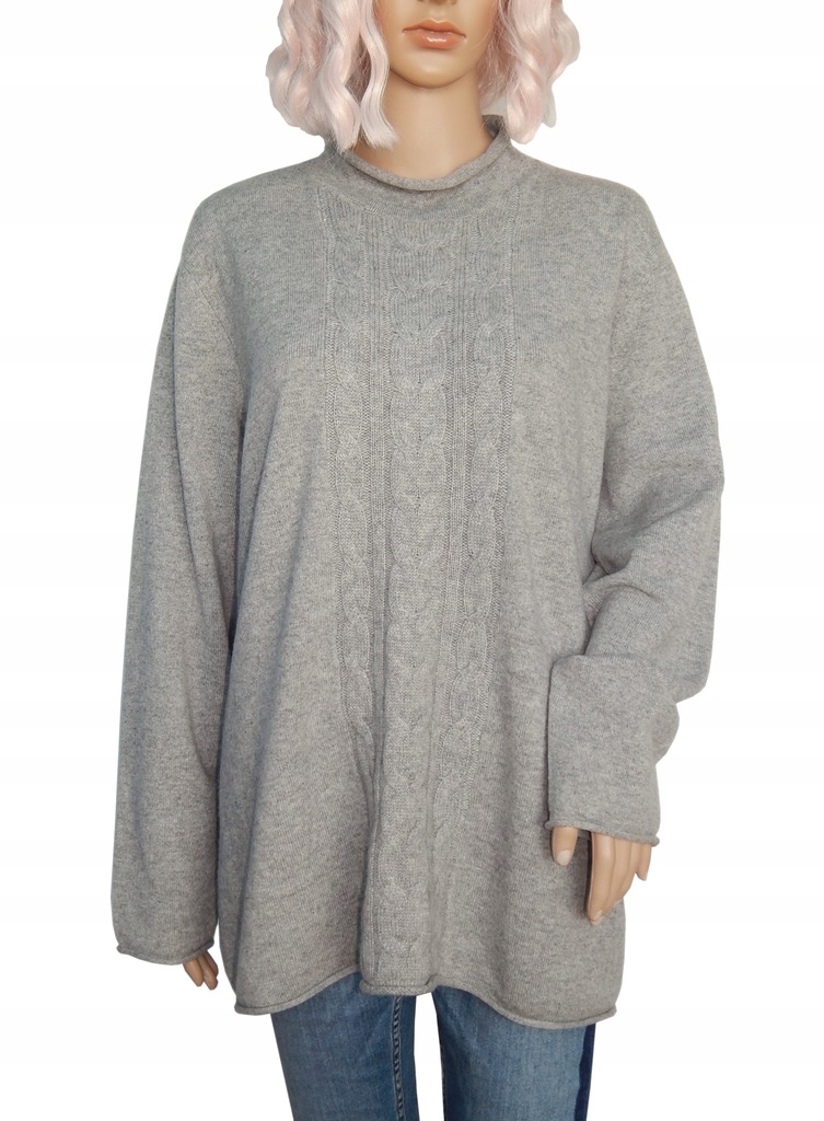 FABIANI CASHMERE KASZMIROWY 100 KASZMIR XXXL 12591178319 oficjalne archiwum Allegro