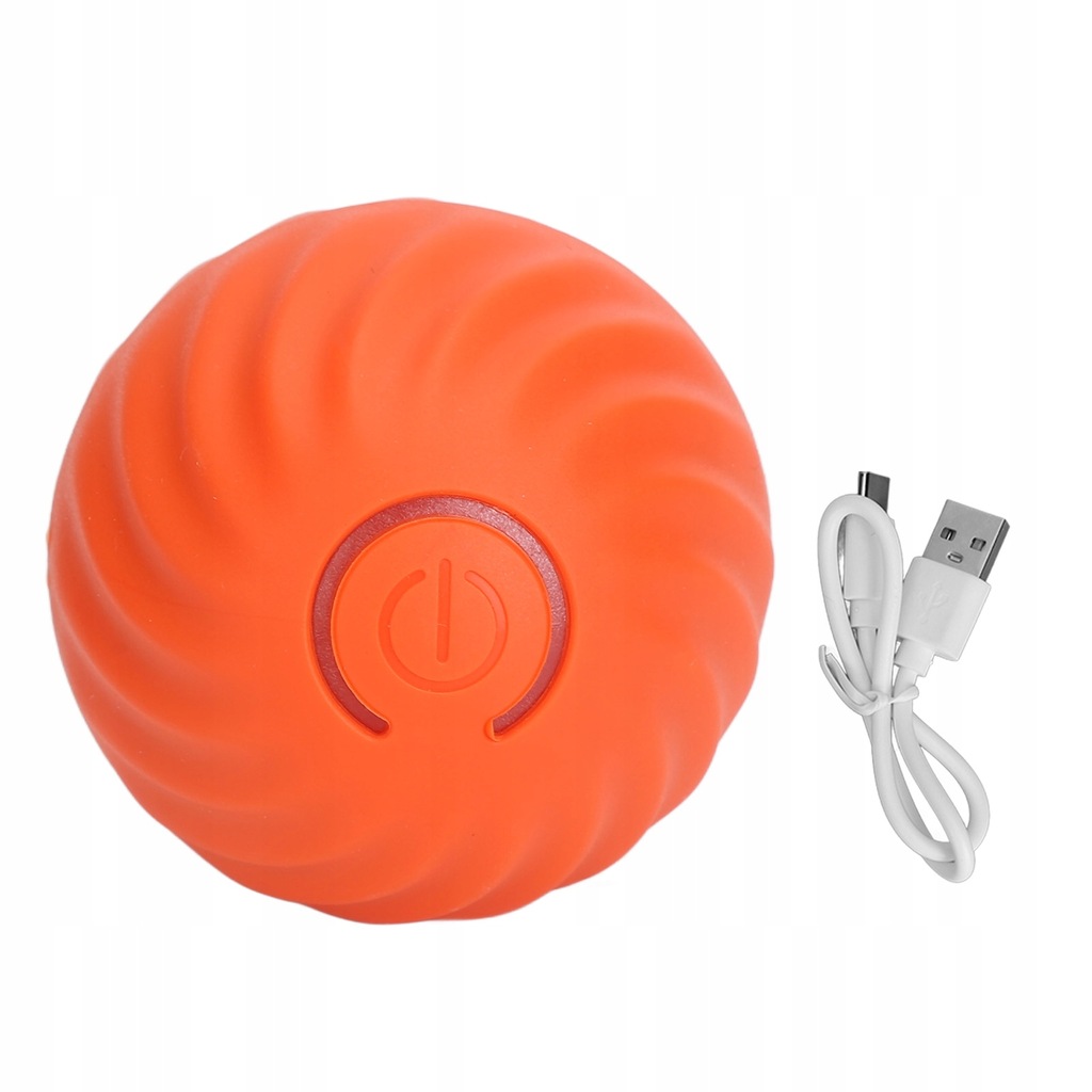 Interaktywna zabawka dla kota piłka z oświetleniem LED USB akumulator Y3