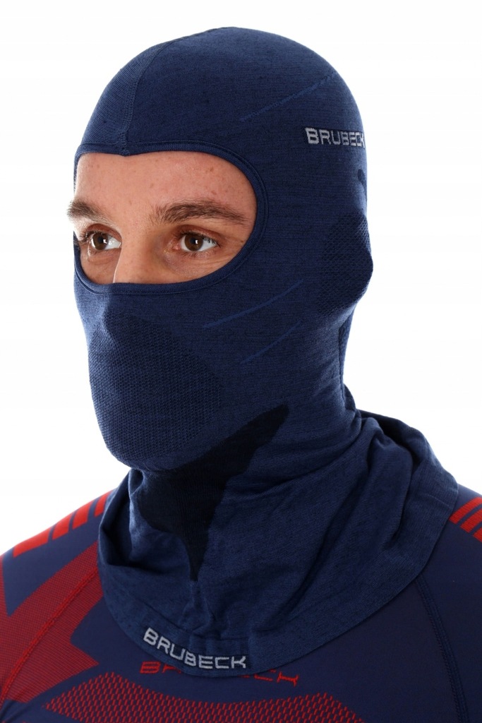 BRUBECK WOOL BALACLAVA Kominiarka wełniana S/M