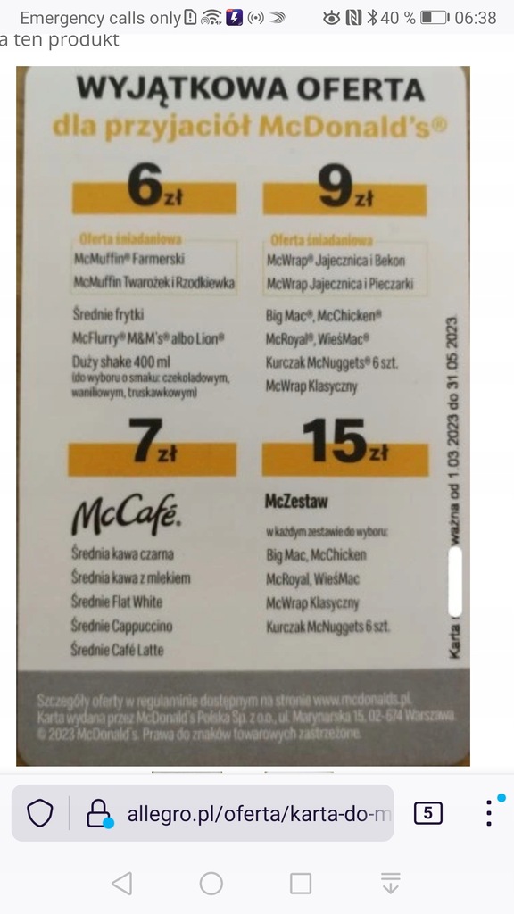 SUPER BÓNIFIKARTA DO MCDONALD'S !!!!