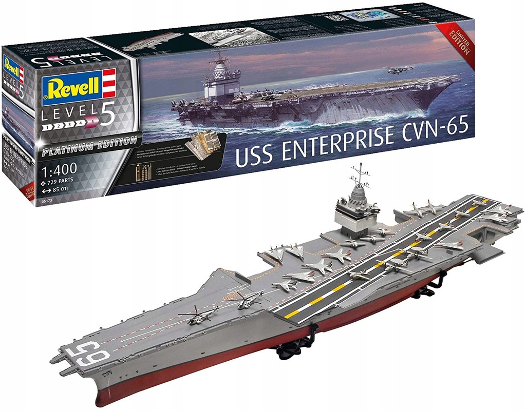 Купить МОДЕЛЬ МАТРИКИ REVELL USS ENTERPRISE CVN-65: отзывы, фото, характеристики в интерне-магазине Aredi.ru