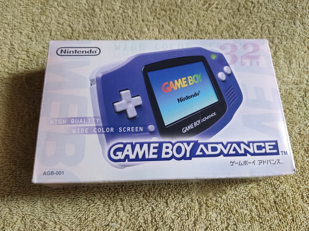 Nintendo GameBoy Advance+box+instrukcja