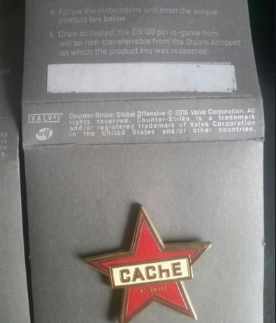 CS:GO PIN - ORYGINALNY PIN CACHE - SAM KOD