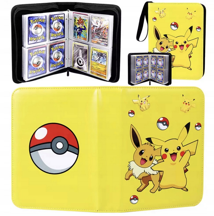 Купить АЛЬБОМ ДЛЯ 400 КАРТ ПОКЕМОНОВ с ручкой: отзывы, фото и ...