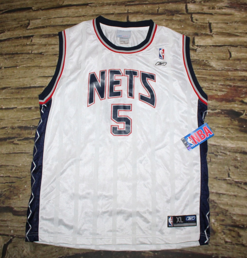 NEW REEBOK New Jersey Nets 5 KIDD roz XL 18-20L