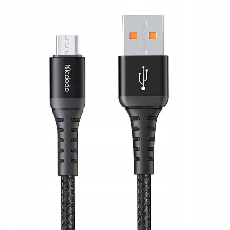 Kabel Mcdodo CA-2280 USB-A/microUSB, 0.2m (czarny)