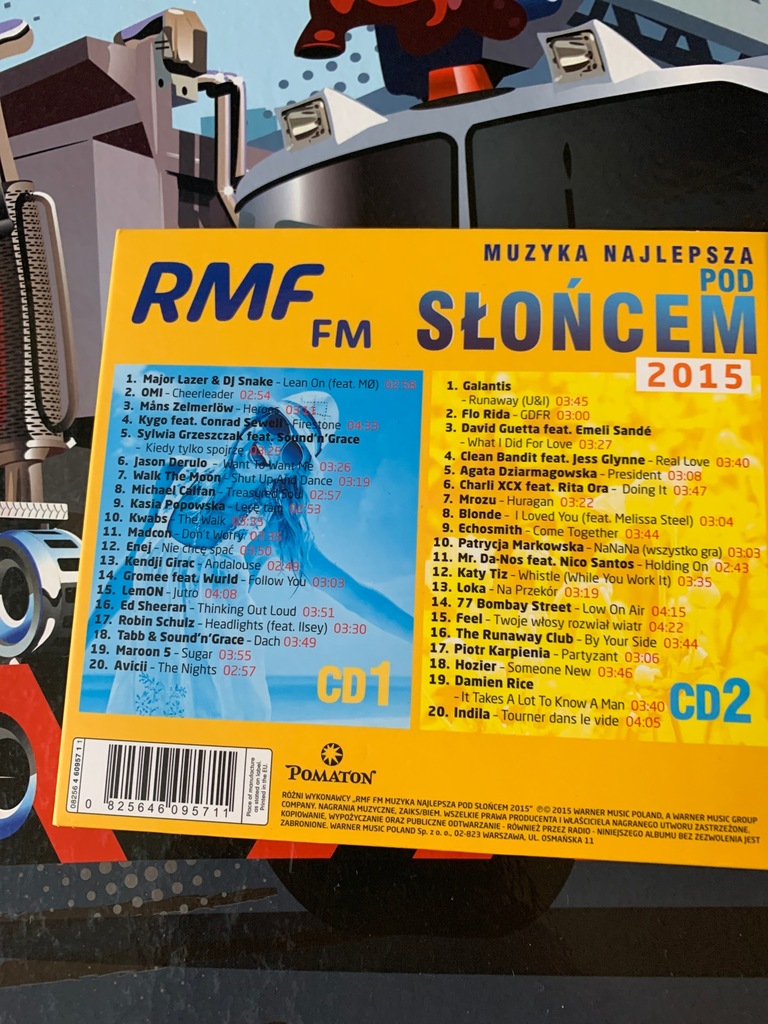 Купить CD RMF Fm-Muzyka Best Pod Sloncem 2015: отзывы, фото, характеристики в интерне-магазине Aredi.ru