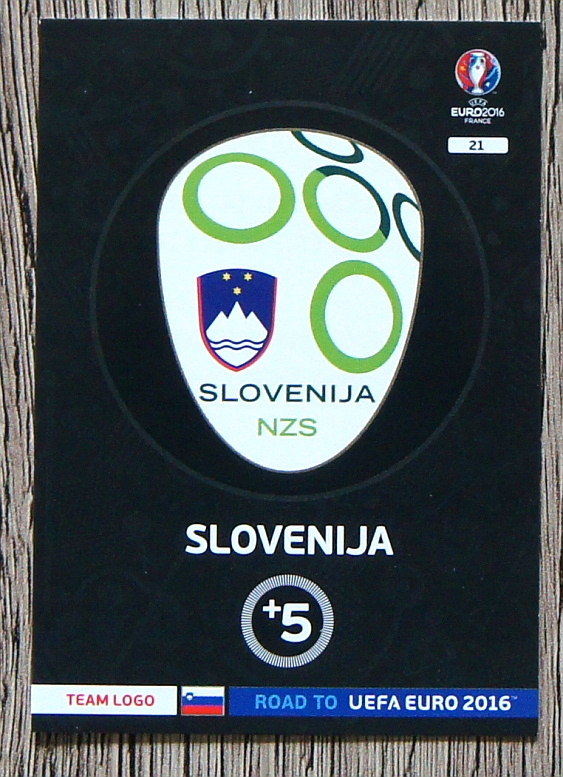 Euro 2016 Road to Team Logo Słowenia nr 21