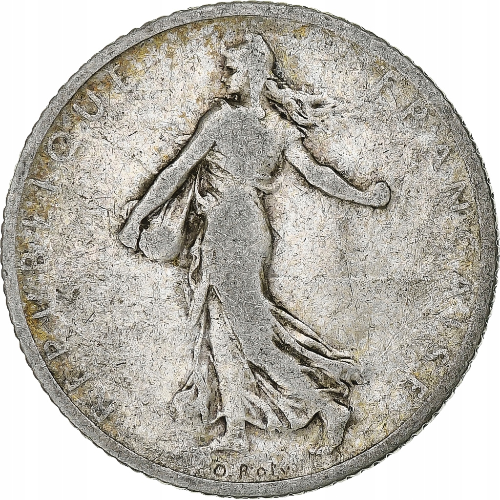Francja, Semeuse, Franc, 1900, Paris, VG(8-10), Sr