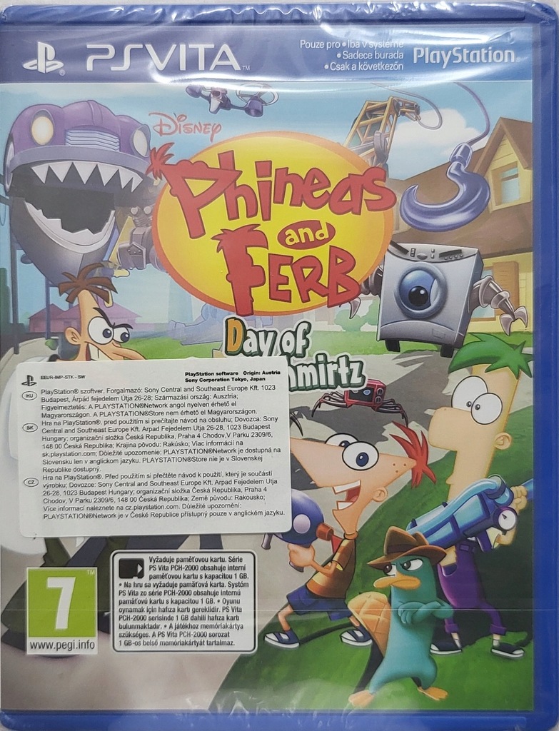 PS VITA / Phineas and Ferb: Day of Doofenshmirtz