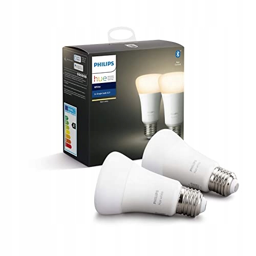 ŻARÓWKI PHILIPS HUE WHITE LED E27 2 SZTUKI