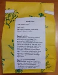Tabebuia impetiginosa mielona 250g Lapachol CoQ10