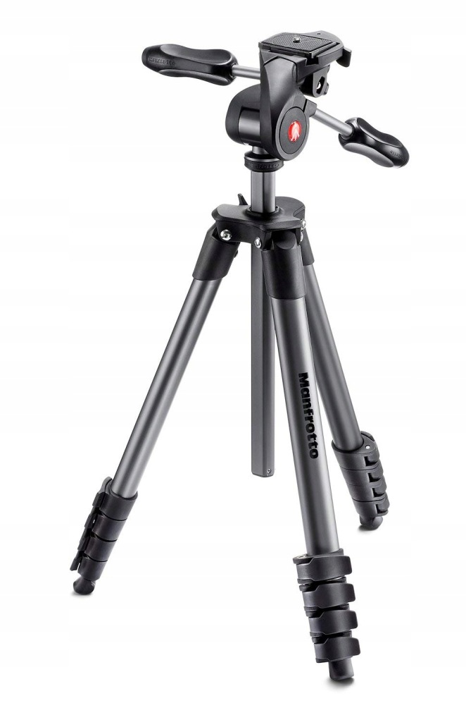 TRIPOD MANFROTTO COMPACT ADVANCED 165 CM CZARNY