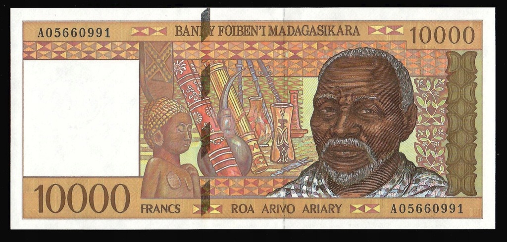 Madagaskar - 10000 franków 1995 (UNC)