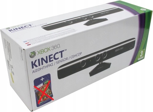 KINECT 360 NOWY ORYGINALNY W PUDEŁKU X360 SENSOR