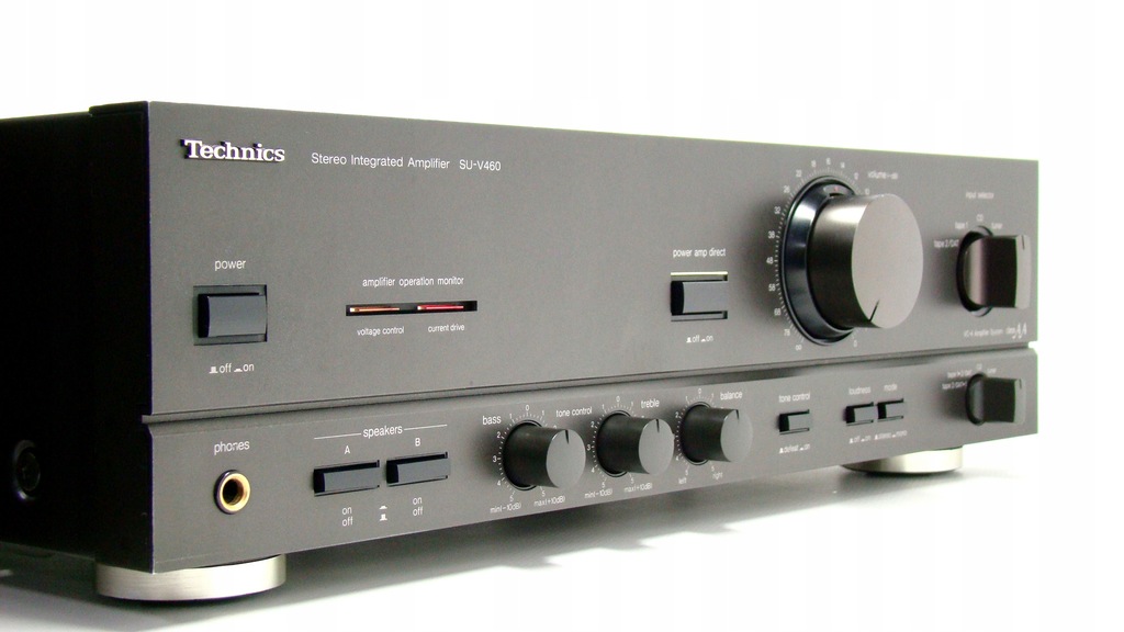 W super stanie - mocny TECHNICS SU-V460 - Japan - Class AA - VC-4 Amp.Sys.