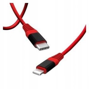 Kabel Unitek C4048RD USB-C - Lightning M/M 1m