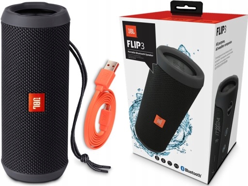 JBL FLIP 3 NOWY GŁOŚNIK BLUETOOTH PRZENOŚNY 2x8W