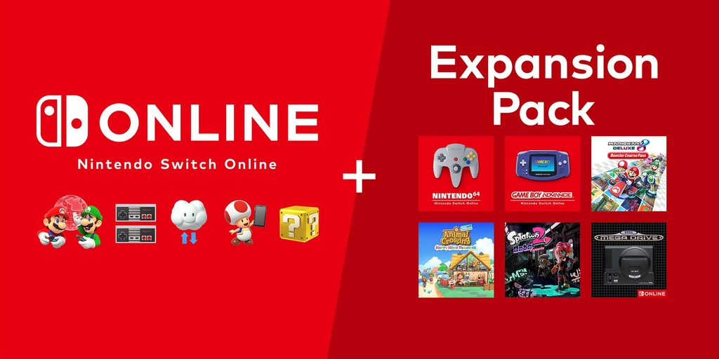 Nintendo Switch Online + Expansion Pack 12miesięcy