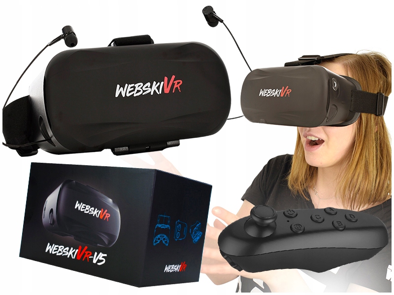 PREZENT POD CHOINKĘ GOGLE VR 360+GAMEPAD BLUETOOTH