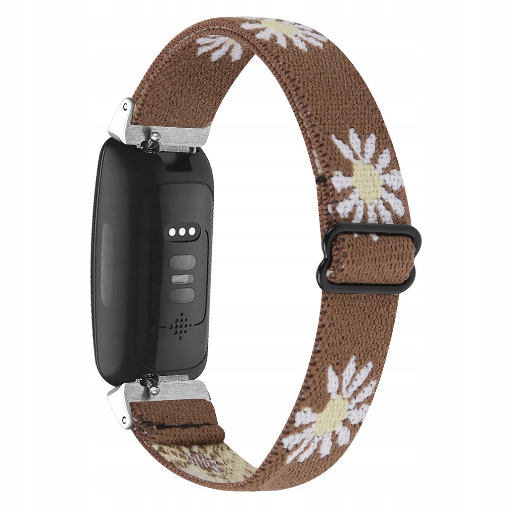 Bracciale Silicone Floreale Cinturino Silicone Floreale Per Fitbit Inspire/Inspire HR/Inspire 2 - Ricambio Elegante E Comodo Fitbit Inspire Hr 2 - Foto 2