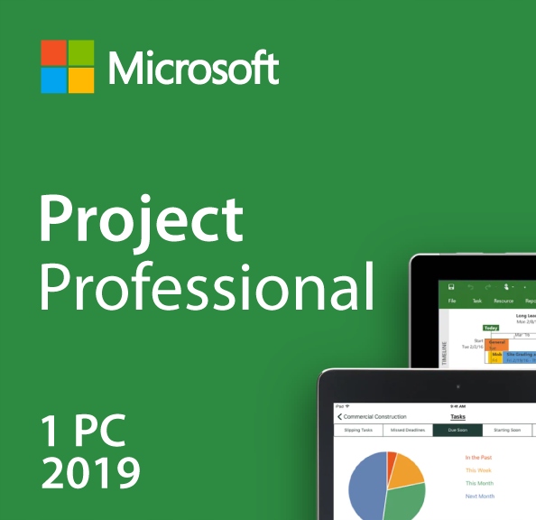 Купить Ключ Microsoft Project 2019 Professional PL: отзывы, фото, характеристики в интерне-магазине Aredi.ru