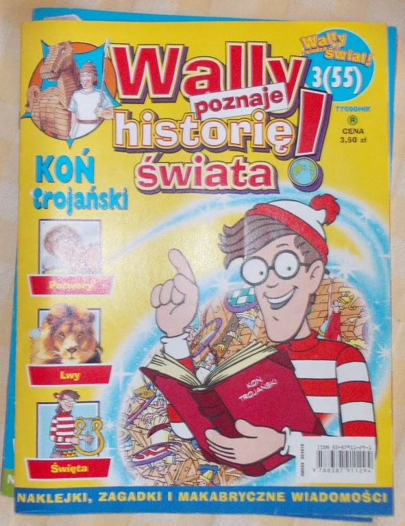 Wally poznaje historię świata 3/55 koń trojański