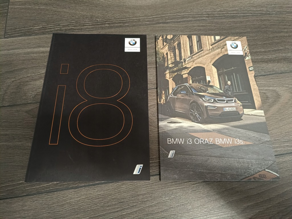 Prospekt broszura katalog bmw i3 i3s i8