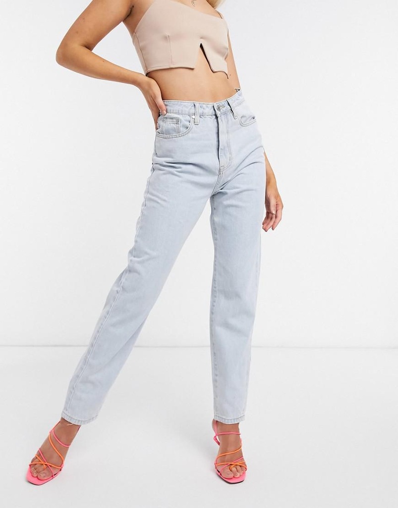 09V025 MISSGUIDED__NX8 SPODNIE MOM JEANS__M