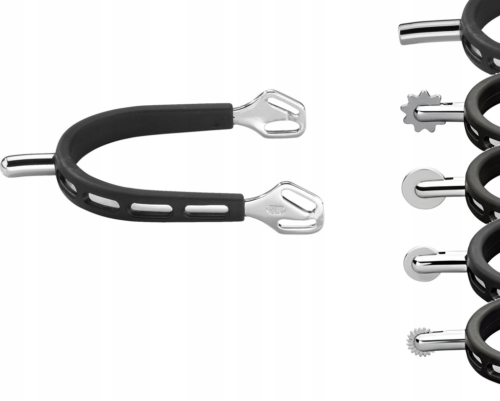 SPRENGER Ostrogi z gumową nakładką ULTRA FIT EXTRA GRIP 25 mm kółko m 16 mm