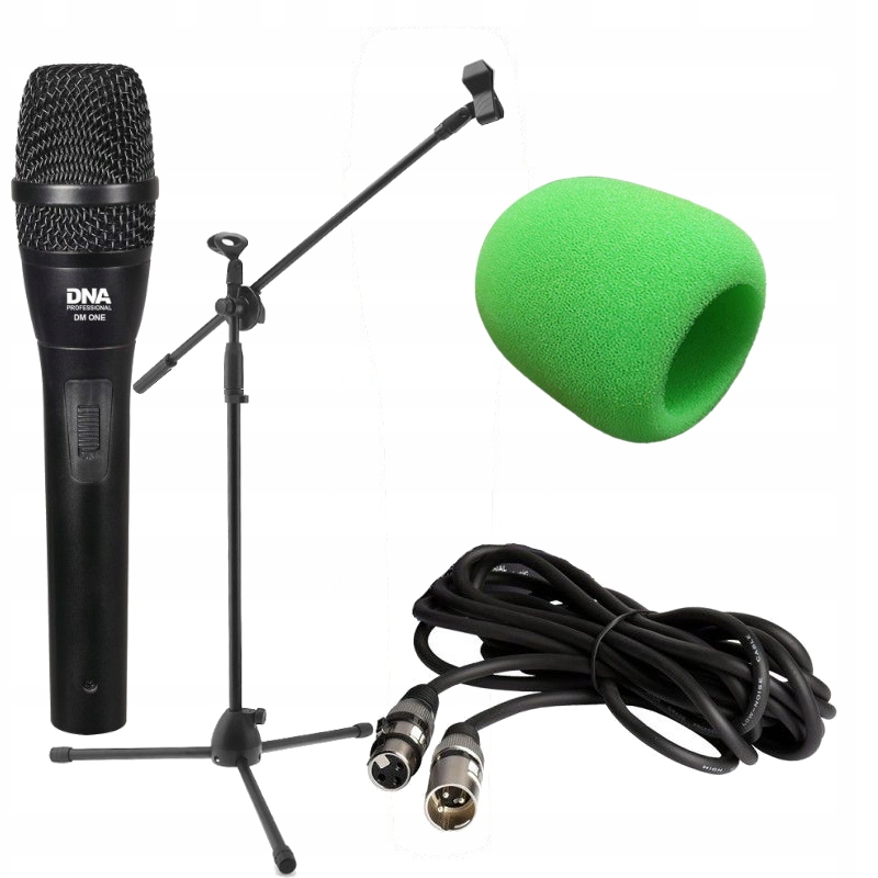 Zestaw Statyw z Mikrofon dynamiczny DNA One XLR