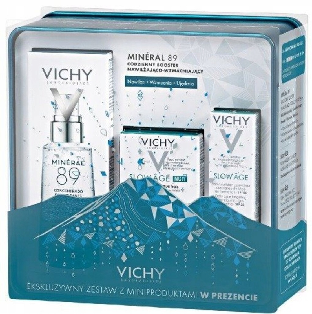 Vichy Mineral 89 Booster 50ml krem 15ml serum 3ml