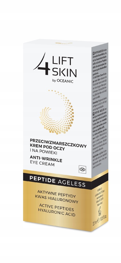 Lift 4 Skin Peptide Ageless Krem pod oczy i na pow