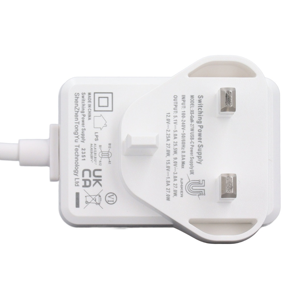 ORYGINALNY ZASILACZ 5.1V 5A 27W DO RASPBERRY PI 5 USB C