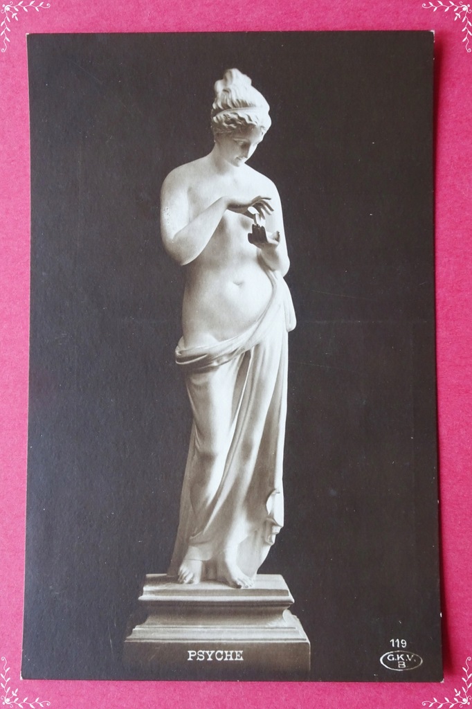 Kobieta NAGA - Psyche #T6289# akt, erotyka, rzeźba