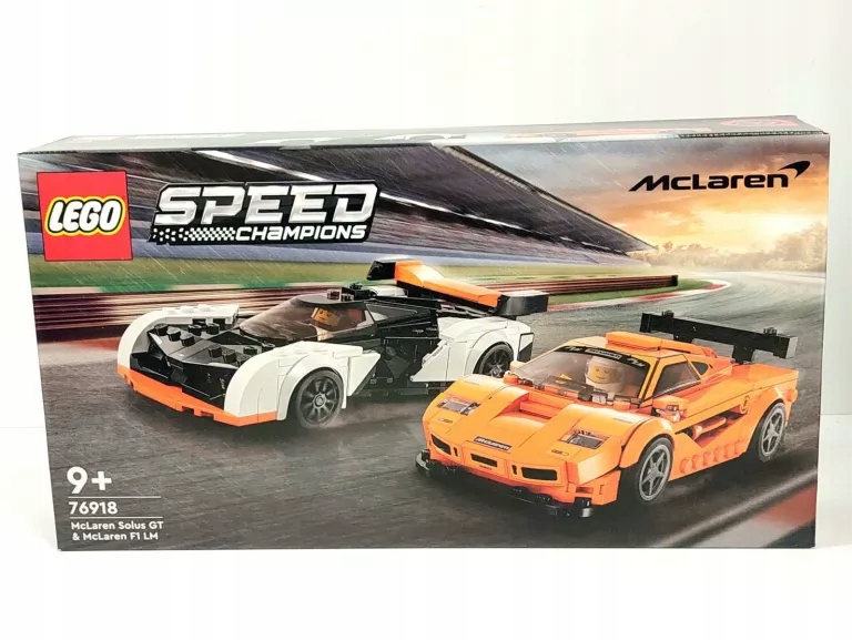 LEGO SPEED CHAMPIONS MCLAREN F1 I SOLUS GT 76918