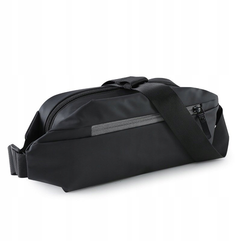 Shoulder Sling Backpack Eco Leather Black