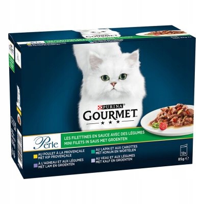 Mokra karma dla kota Gourmet mix paski 1,02 kg