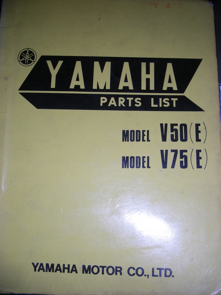 katalog części yamaha v50 v75