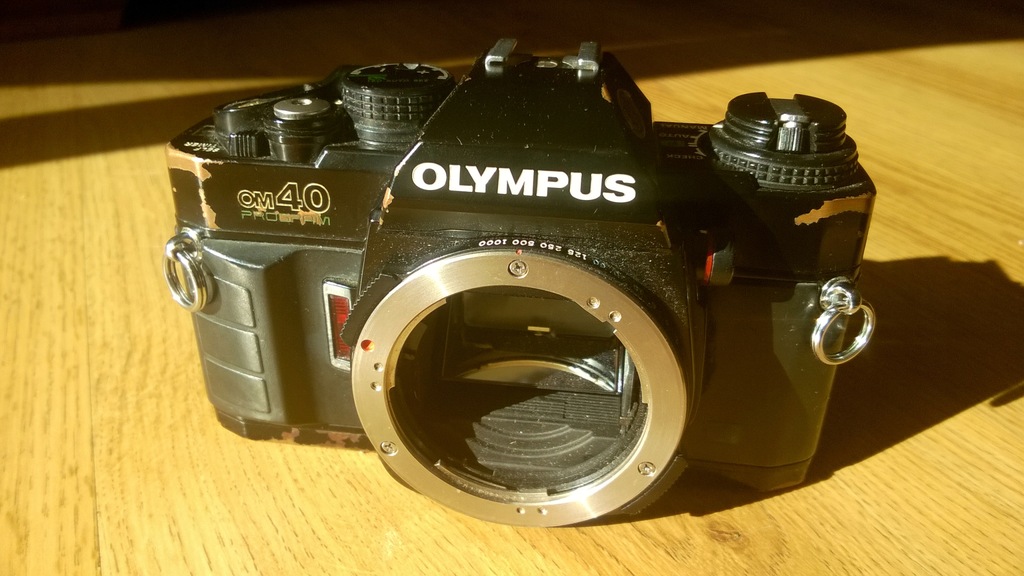 OLYMPUS OM 40 - PROGRAM LUSTRZANKA