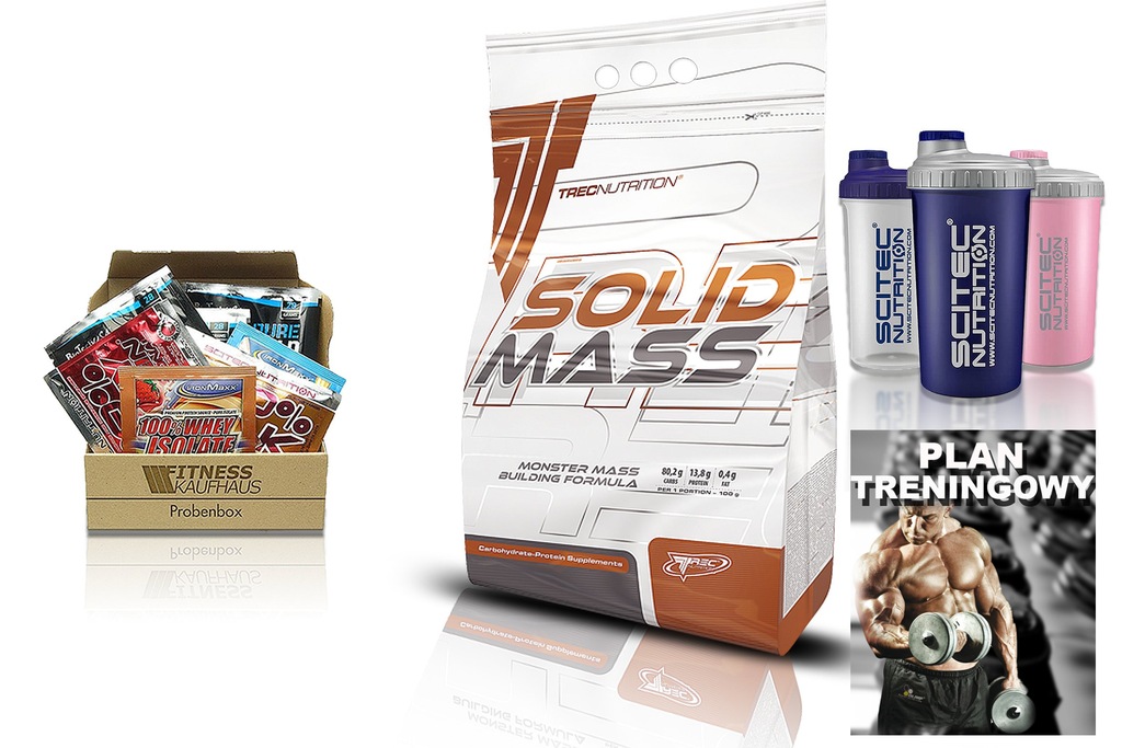 Trec SOLID MASS XXL 5800 5,8 Gainer + gratisy