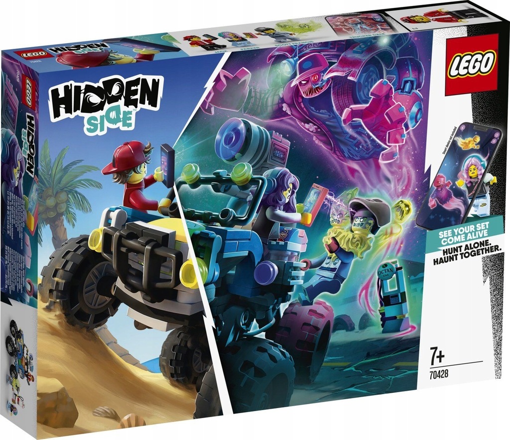 LEGO HIDDEN SIDE 70428 ŁAZIK PLAŻOWY JACKA